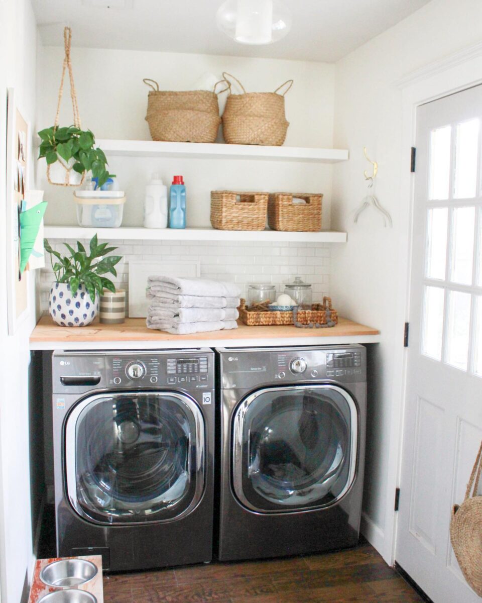 20 Small Laundry Room Ideas That Are Space-Saving and Stylish