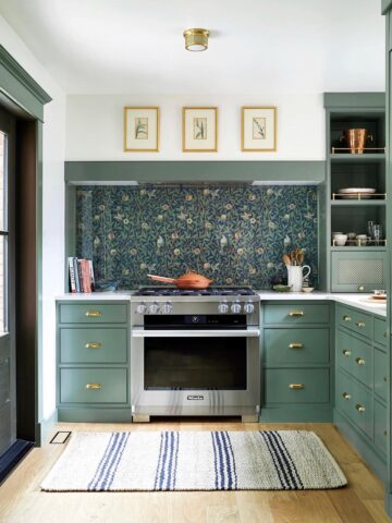 Green Kitchen Cabinet Ideas