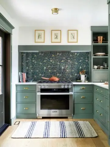 Green Kitchen Cabinet Ideas